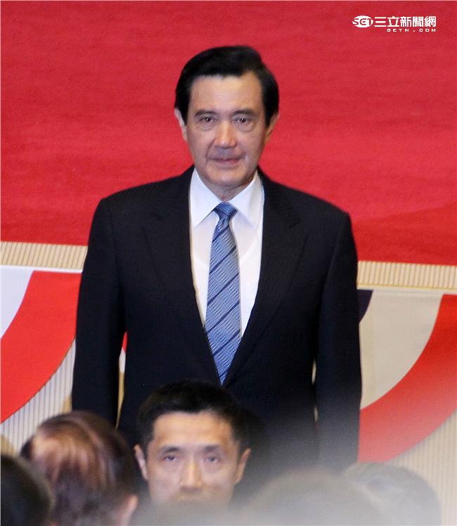 總統馬英九（17）日上午到國防部進行任內「最後巡禮」，致詞中歷數自己歷年的政績。（記者邱榮吉/攝影）