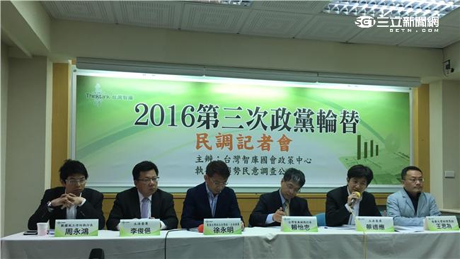 政黨理念民進黨奪冠　時代力量墊底