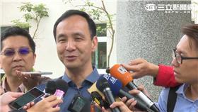 ▲朱立倫表示對柯文哲抱怨不受傷。（圖／新北市府提供）