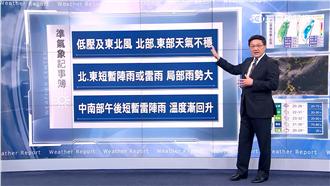 雨不停！明中南部午後注意短暫雷陣雨