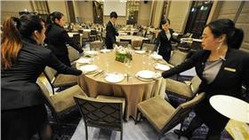 就職國宴彩排／中央社