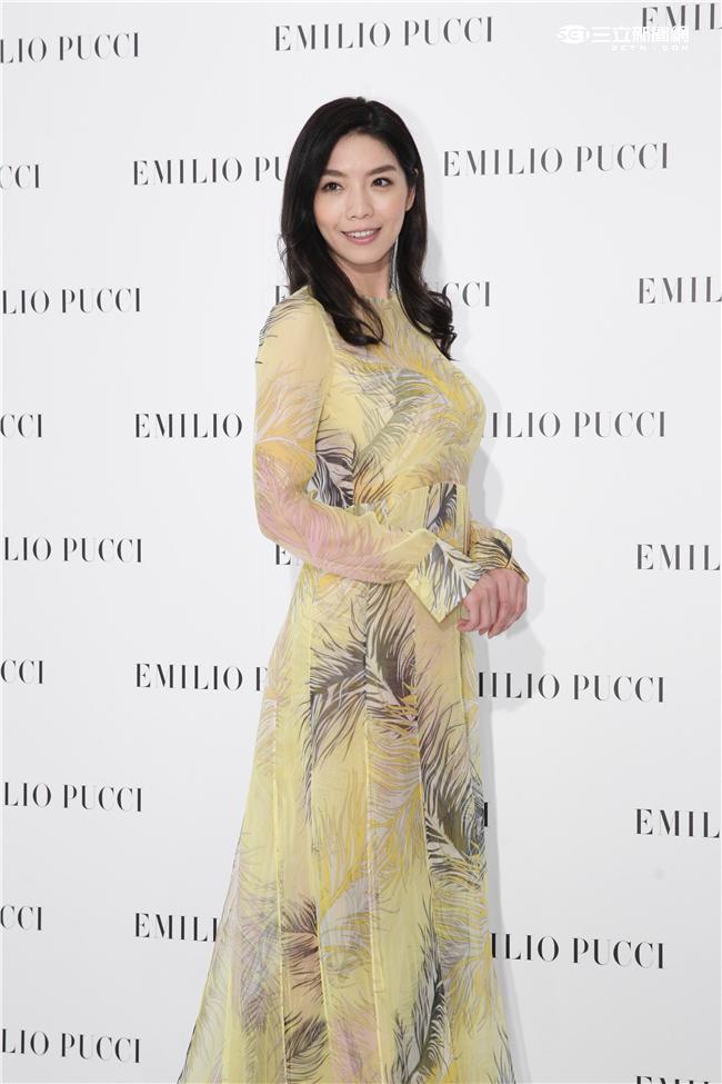 Emilio Pucci台灣首家專賣店開幕酒會吳品萱與王尹平示範新裝