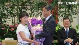 行政院惜別茶會。記者盧素梅攝