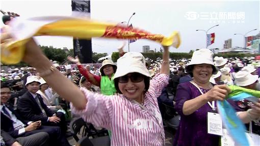 520就職大典 民眾