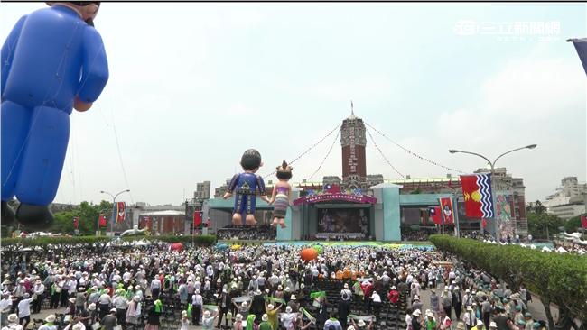 中華民國第14任總統、副總統就職典禮隆重登場，吸引上萬名民眾共襄盛舉，一同見證歷史性的時刻，現場氣氛熱鬧非凡。