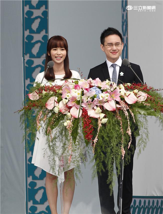 總統府,520,就職,官員,口譯哥,陳明珠,趙怡翔,客家妹(圖／台北市攝影記者聯誼會提供)