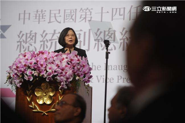 520,萬豪酒店,國宴,蔡英文,演說(圖／中央社)