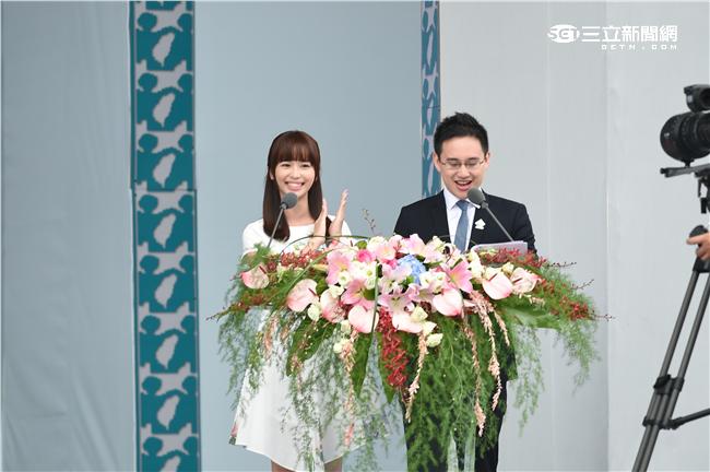 總統府,520,就職,陳明珠,趙怡翔,口譯哥,客家妹
圖／台北市攝影記者聯誼會提供