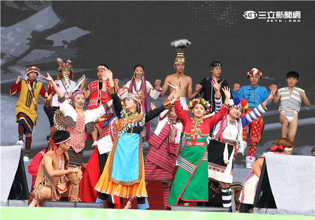 「台灣之光」原住民族。（記者邱榮吉/攝影）