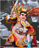 「台灣之光」民俗文化三太子、八家將、祥獅獻瑞等等。（記者邱榮吉/攝影）
