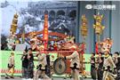 「台灣之光」民俗文化三太子、八家將、祥獅獻瑞等等。（記者邱榮吉/攝影）