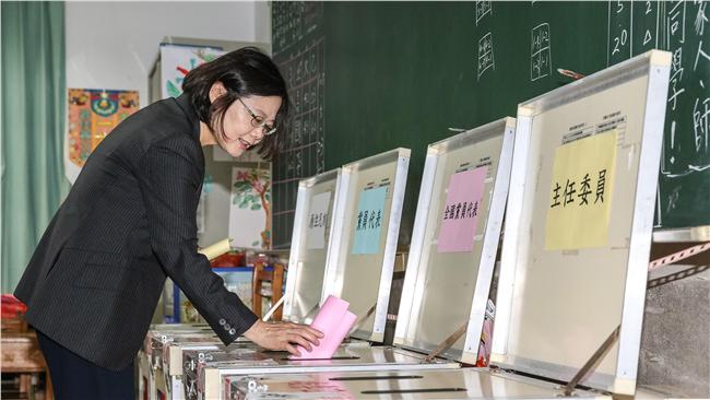 選前3天　蔡英文自爆她這票要投給…