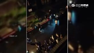 前男友談判破裂打群架　女生驚聲尖叫