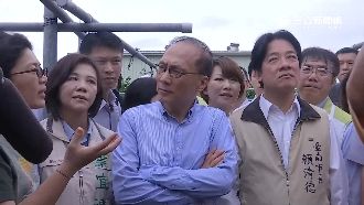 避擾民！林全搭行政專機視察農作災損