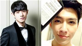 組圖／翻攝自韓星網、炎亞綸臉書