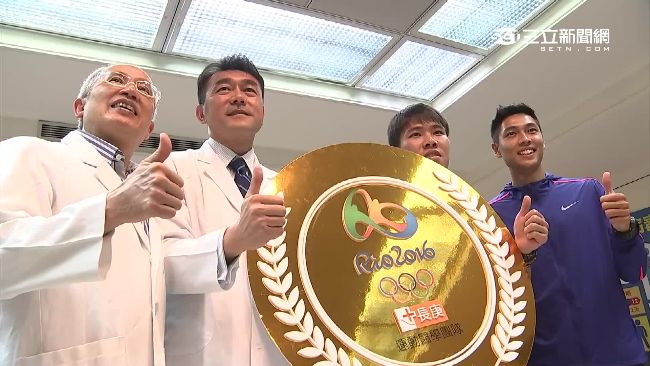 長庚團隊力挺中華　陪同選手前進奧運