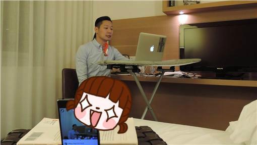 林昶佐開直播　「下半身」讓網友瘋狂