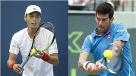 Novak Djokovic、盧彥勳／達志影像／美聯社