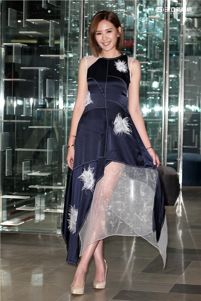 三立最新華劇「狼王子」女主角安心亞。（記者邱榮吉/攝影）