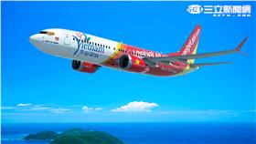 越捷航空波音737 MAX 200客機。（圖／越捷航空提供）