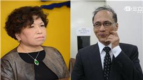 林全、葉毓蘭組圖／林全：資料照、葉毓蘭：新黨打假除亂臉書