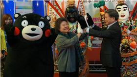 熊本地震、陳菊、賴清德（圖／高市府提）