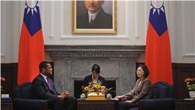 蔡英文、美國商務部助理部長賈朵德／中央社