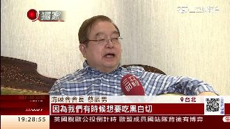 靠美食谷底翻身　蔡辰男養生也在行