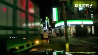 拍下騎士險被貨車輾　PO上網卻遭罵