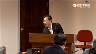 好糗！李應元首次備詢　誤跑去質詢台