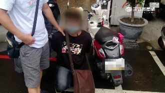 小偷行竊不手軟　遇警盤查卻「腿軟」