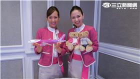 樂桃航空空姐。（圖／記者簡佑庭攝影）