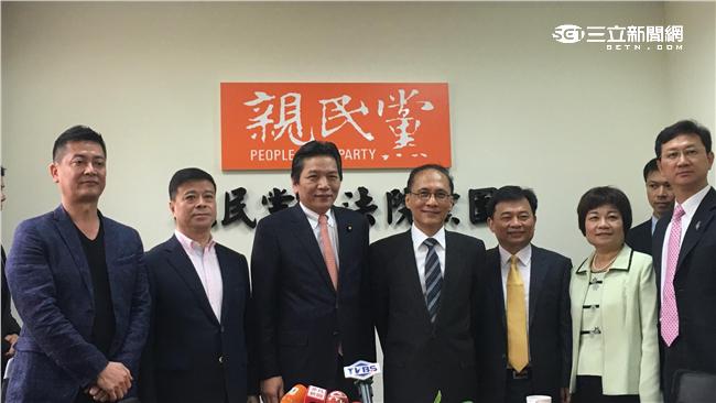 林全拜會親民黨團　讚宋楚瑜行政榜樣