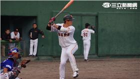 ▲巨人三軍台裔外野手青山誠（圖／記者雷明正攝）