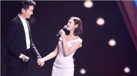 陳妍希,陳曉（圖／翻攝自陳曉微博）