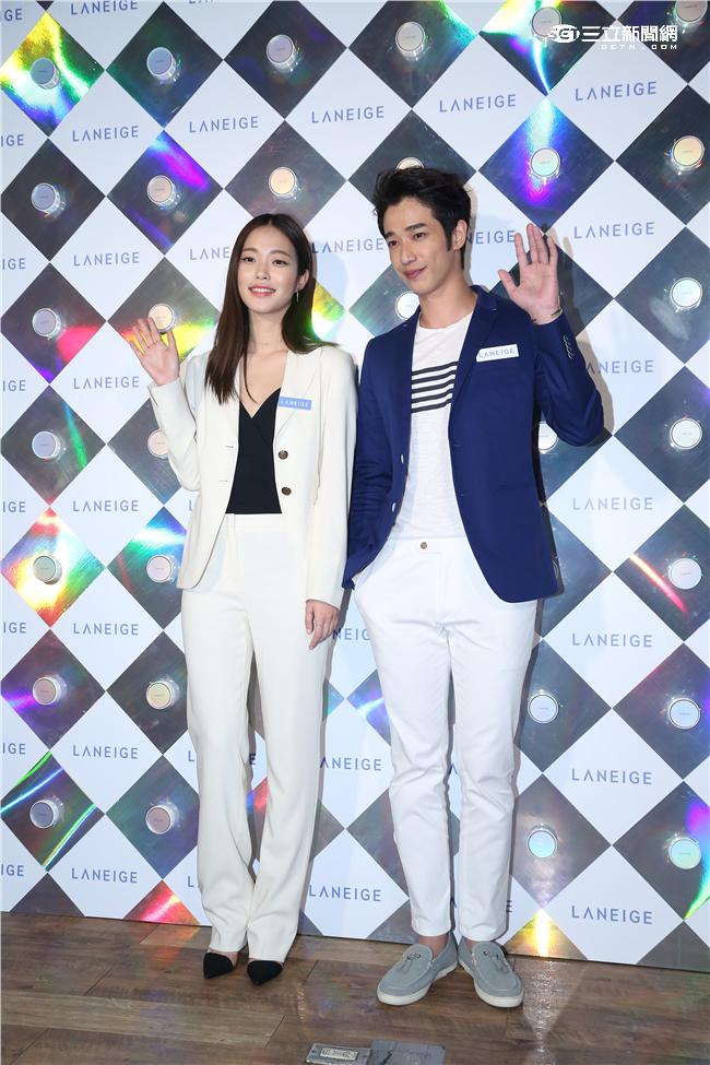 劉以豪.陳語安.張景嵐.韓國名模黃世穩亮麗出席韓系彩妝品牌派對,一同體驗最新韓系美妝