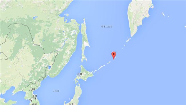 俄千島群島外海規模6地震　深度僅10公里