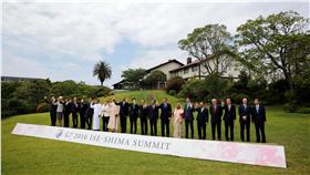 2016G7峰會、日本首相安倍晉三、美國總統歐巴馬（圖／路透社／達志影像）