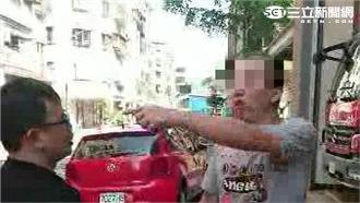 男違停買早餐擋動線　隊員規勸反遭毆