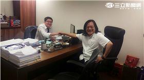 ▲都發局長林洲民拜會市議員徐弘庭（圖／徐弘庭研究室提供）