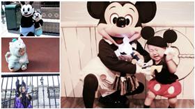 迪士尼,disney,disneybaby,寶寶,孩子,日本,衣服,服裝,娃娃,米奇,毛怪,tiahy__,扮裝,裝扮,可愛,寶貝-翻攝自tiahy__ IG