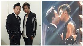 羅志祥演唱,黃渤（翻攝自羅志祥微博）