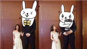 陳喬恩、姚明／陳喬恩微博