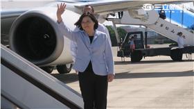 蔡英文總統29日視察花蓮佳山基地。記者盧素梅攝