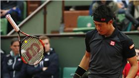 錦織圭無緣法網八強（圖／美聯社／達志影像）