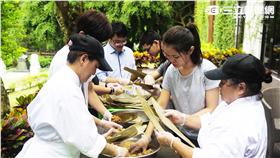 端午節包粽活動。（圖／太魯閣晶英提供）