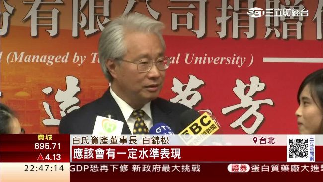 白錦松看好新政府　樂看台股看淡房市