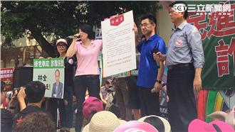 率領豬農立院抗議　謝龍介：該衝就衝