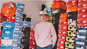 英國,球鞋,圖／每日郵報