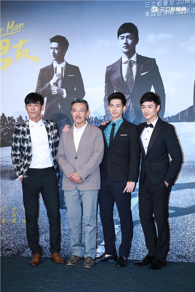 「我的極品男友」首映會；演員：林佑威、黃騰浩、簡宏霖、林可彤、林逸欣、連俞涵、沈海蓉、王道、胡佩蓮、檢場、況明潔、李相林